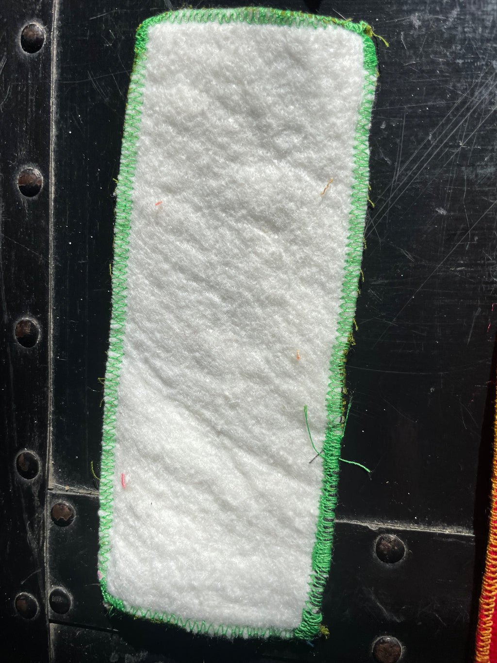 Employees Must Repent Patch-- Olive Green with Purple Print