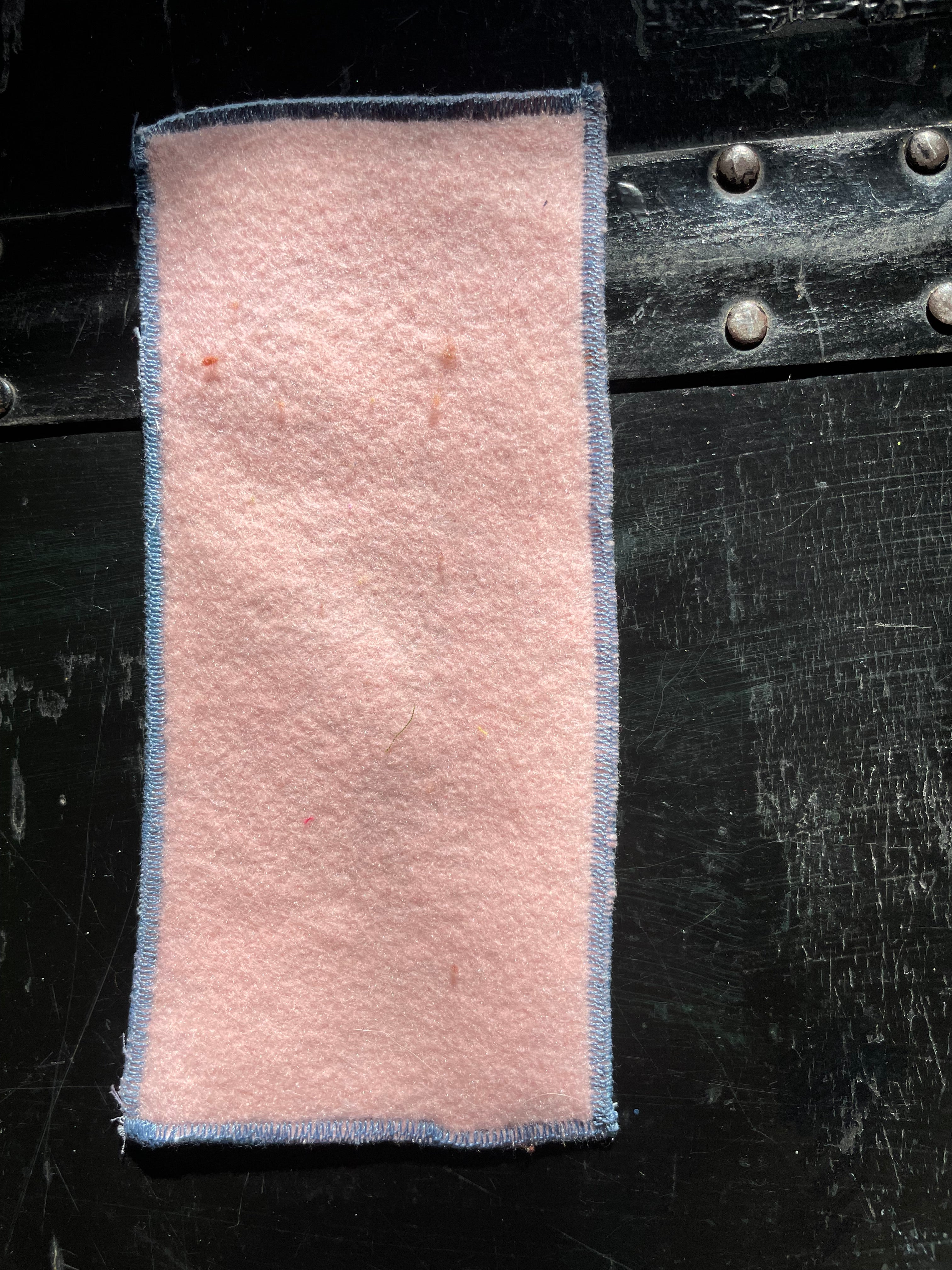 Employees Must Repent Patch-- Blue Tie Dye